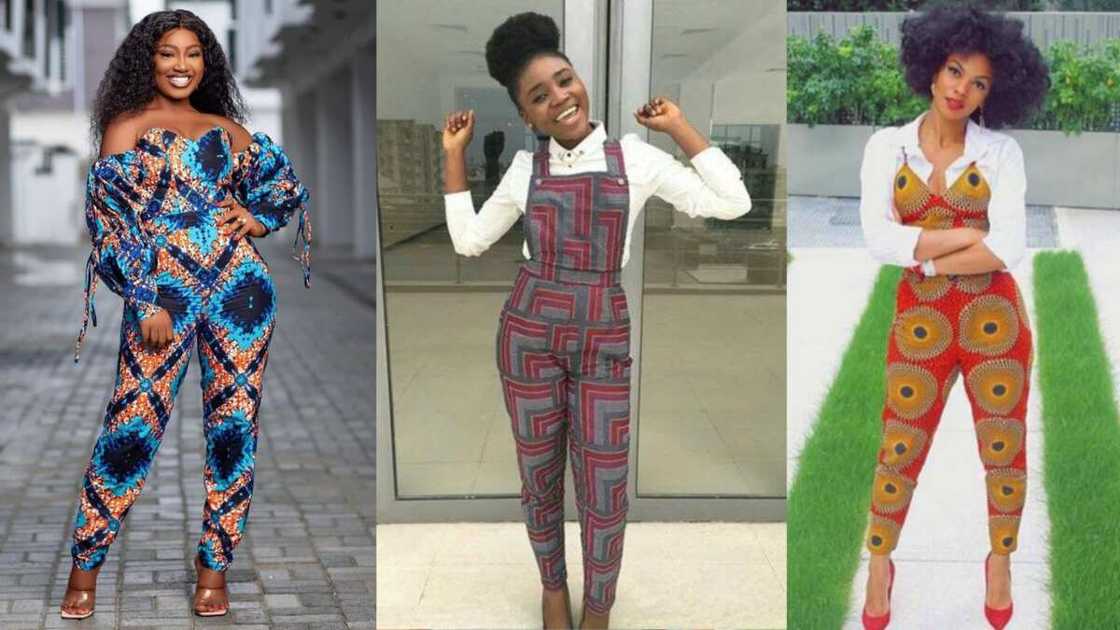 Ankara jumpsuits for slim ladies