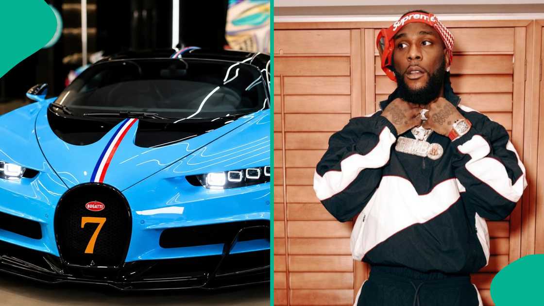 Burna Boy’s N9bn Bugatti hits an unexpected snag as video emerges