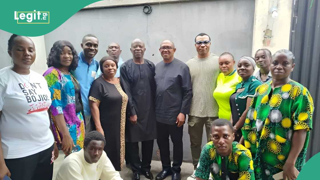 Peter Obi vists late Peter Rufai's family/Super Eagles goalkeeper Peter Obi vists late Peter Rufai's family/Super Eagles goalkeeper