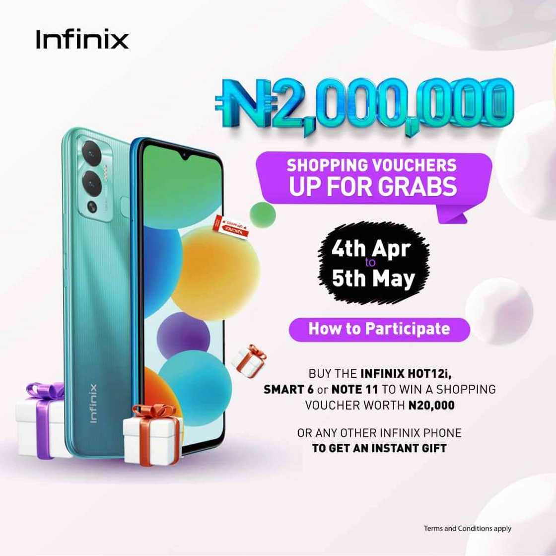 Celebrate Easter with Shopping Vouchers in Infinix April Promo Celebrate Easter with Shopping Vouchers in Infinix April Promo