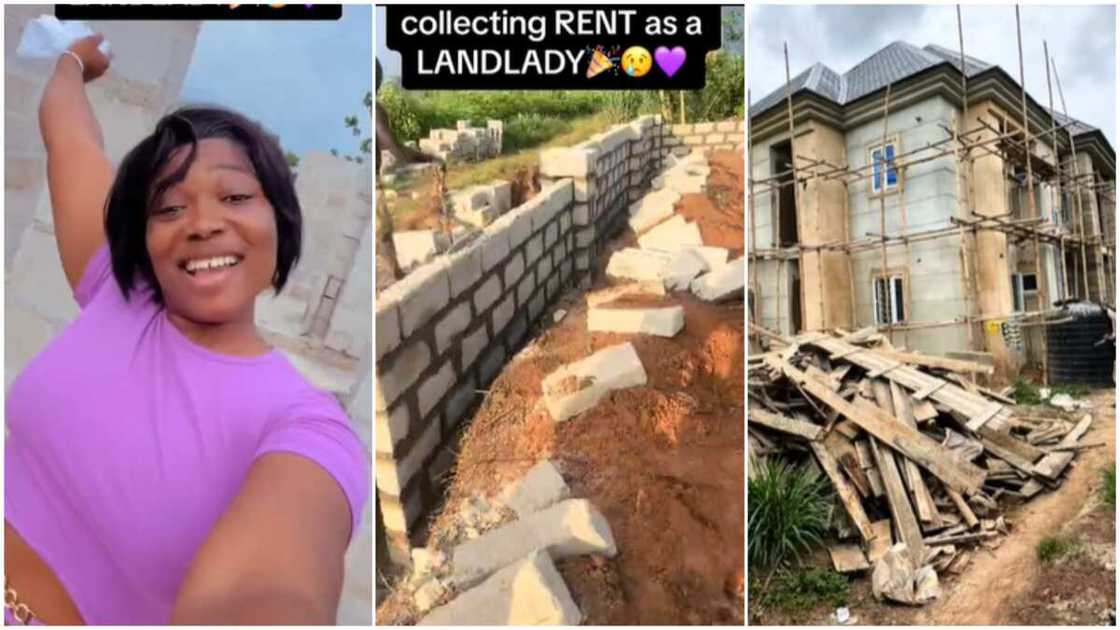 Building house for rent/Lady became home owner. Building house for rent/Lady became home owner.