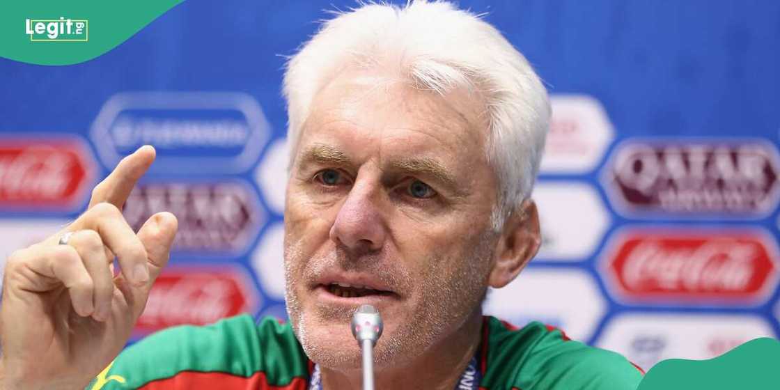 South Africa's Coach reacts to defeat to Nigeria South Africa's Coach reacts to defeat to Nigeria