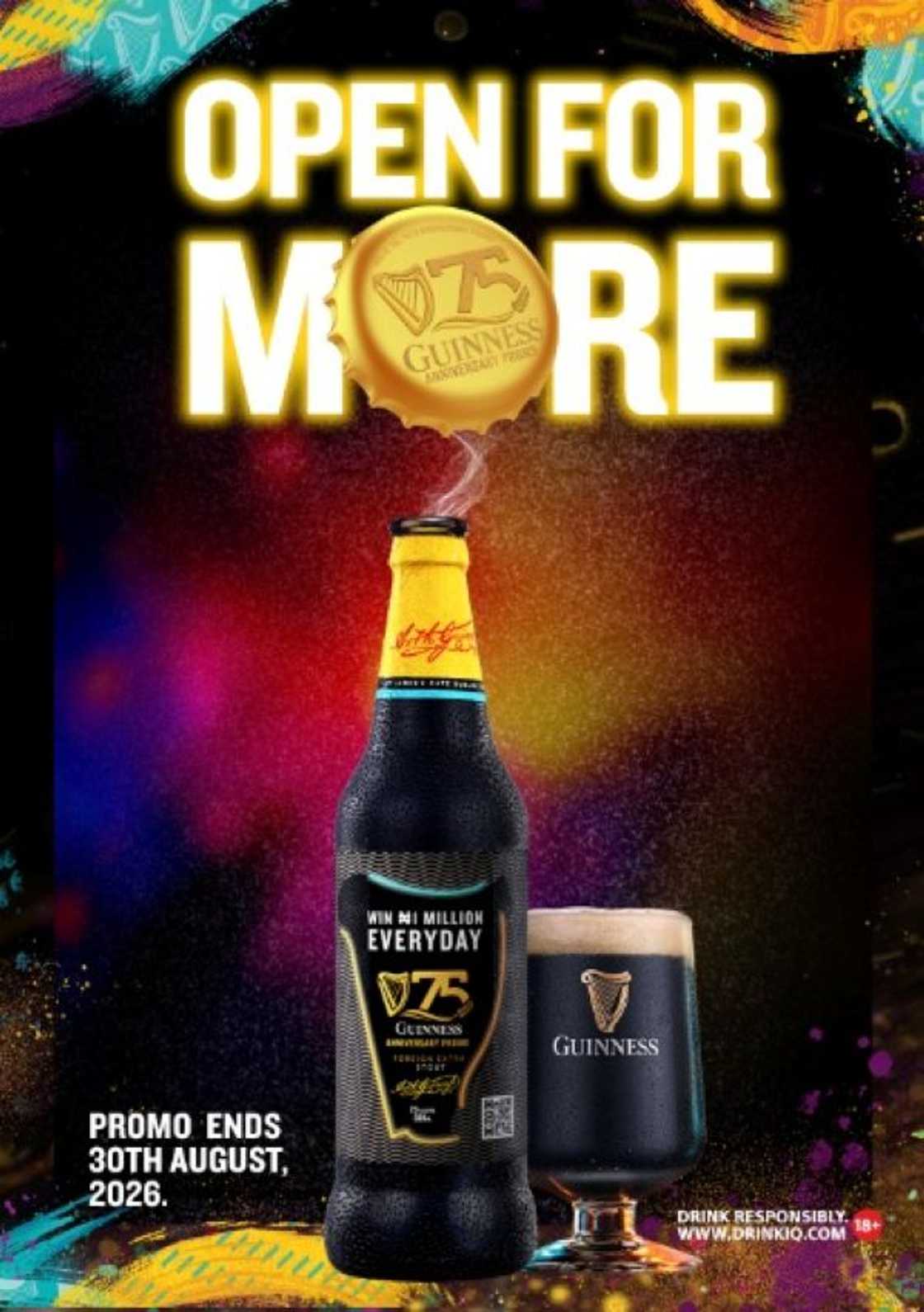 One Crown Cork Could Change Your Day with the Guinness 1 Million Daily Promotion