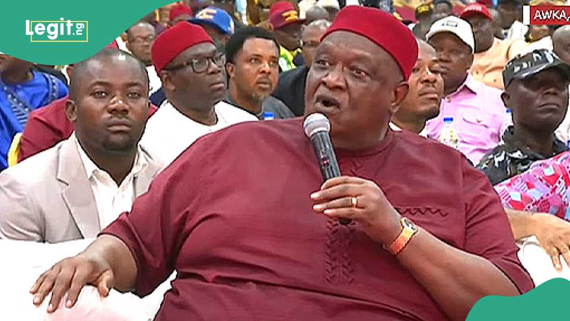Chief Emmanuel Iwuanyanwu, the president general of the Ohanaeze Ndigbo, has died at the age of 82 after a brief illness on Thursday, July 25. His death was confirmed by his son, Jude. Chief Emmanuel Iwuanyanwu, the president general of the Ohanaeze Ndigbo, has died at the age of 82 after a brief illness on Thursday, July 25. His death was confirmed by his son, Jude.