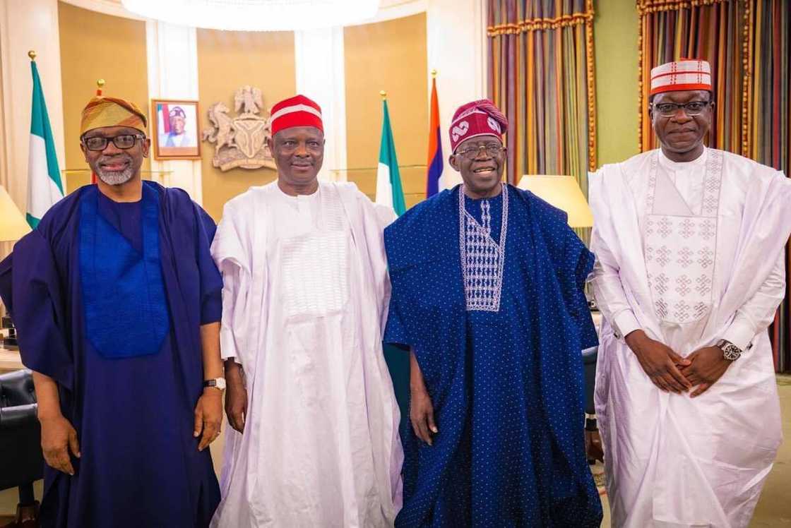 Kwankwaso da Tinubu.