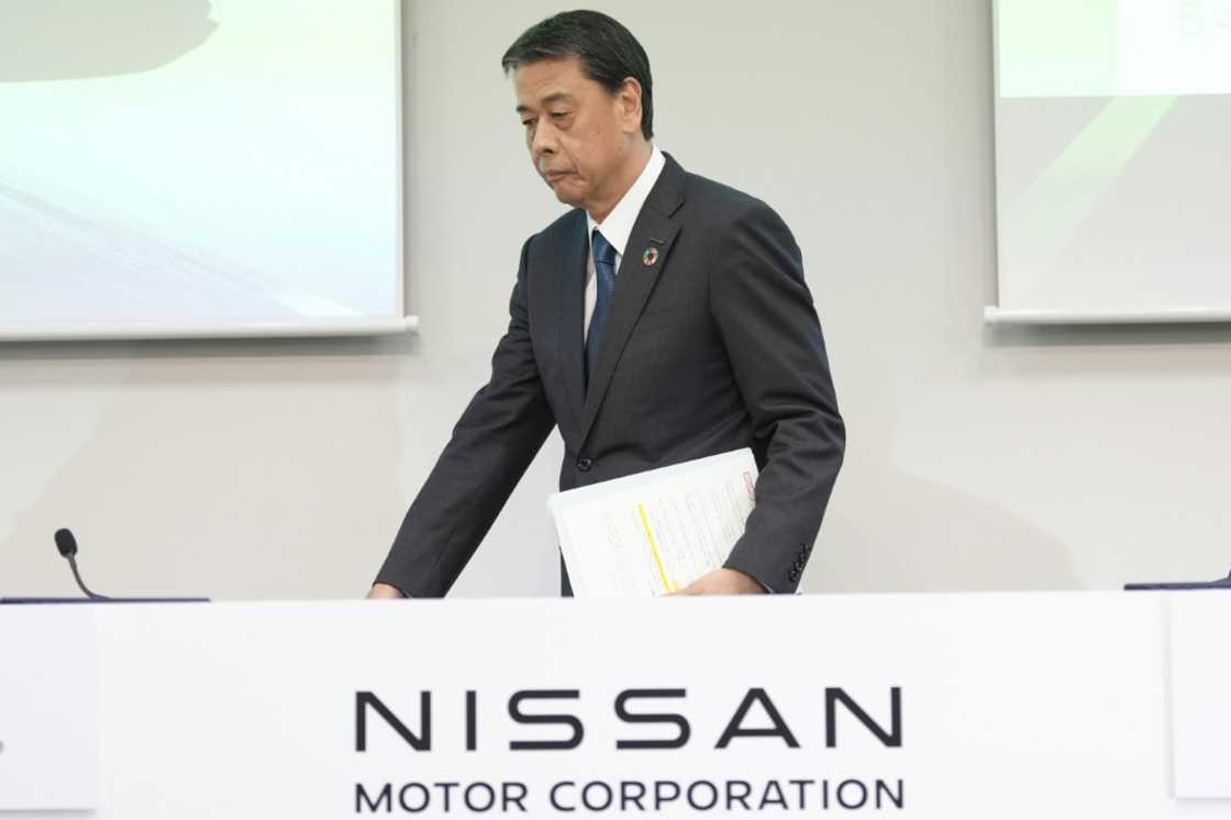 Japanese automaker Nissan said chief executive Makoto Uchida will step down, which follows the failure of merger talks with rival Honda