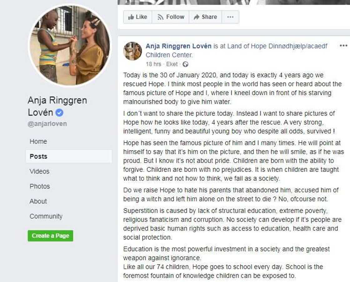 Danish aid worker marks 4 years since the rescue of child branded a witch in Akwa Ibom Danish aid worker marks 4 years since the rescue of child branded a witch in Akwa Ibom