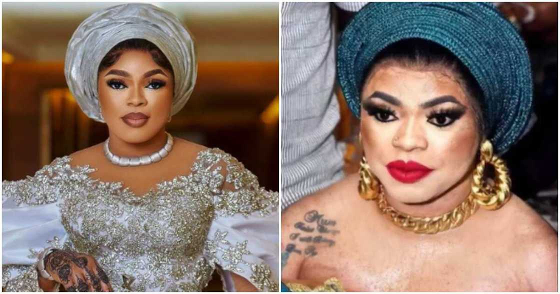 Popular Nigerian crossdresser Idrisn Okuneye aka Bobrisky