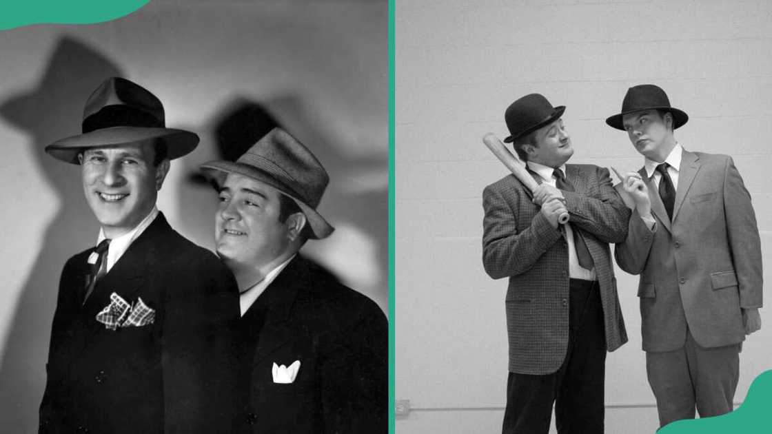 Bud Abbott and Lou Costello