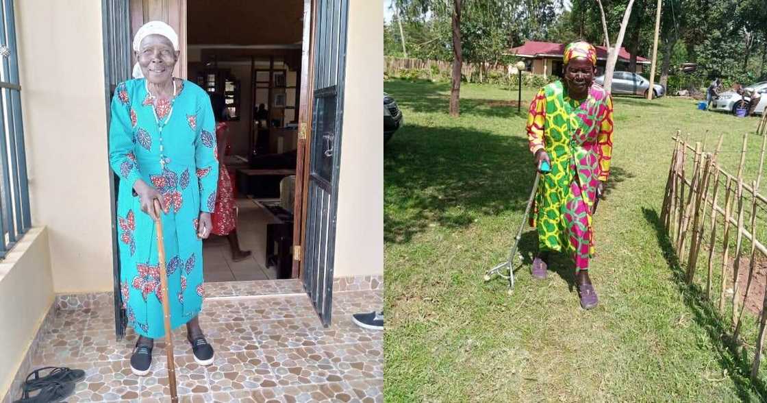 Joseph Musakali's 93-year-old mother. Photo: Musakali Juma. Joseph Musakali's 93-year-old mother. Photo: Musakali Juma.