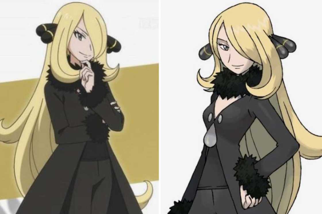 Cynthia from Pokémon Cynthia from Pokémon