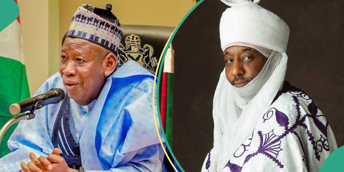 Ganduje denies plot to dethrone Sanusi II as Kano Emir Ganduje denies plot to dethrone Sanusi II as Kano Emir
