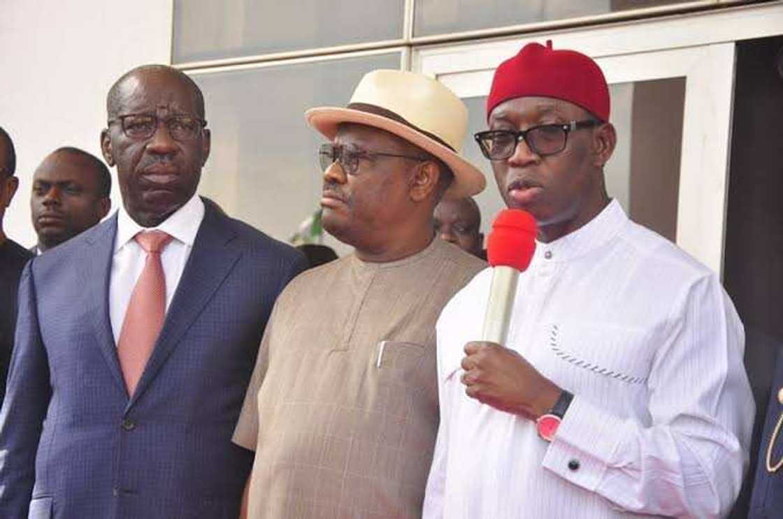 Babu abin sha'awa a APC - Gwamnonin PDP sun yiwa Yahaya Bello raddi Babu abin sha'awa a APC - Gwamnonin PDP sun yiwa Yahaya Bello raddi