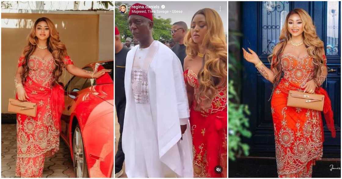 Photos of Regina Daniels and Ned Nwoko