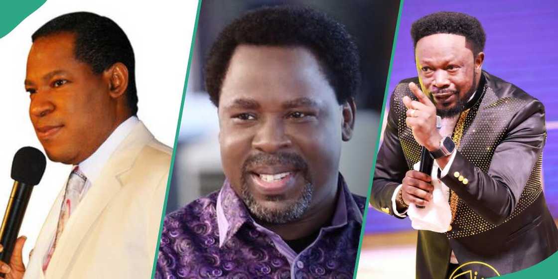 Prophet T.B Joshua/Chris Oyakhilome/Biodun Fatoyinbo/Johnson Suleman/Ken Oyakhilome/Chris Kwakpovwe/Joshua Iginla