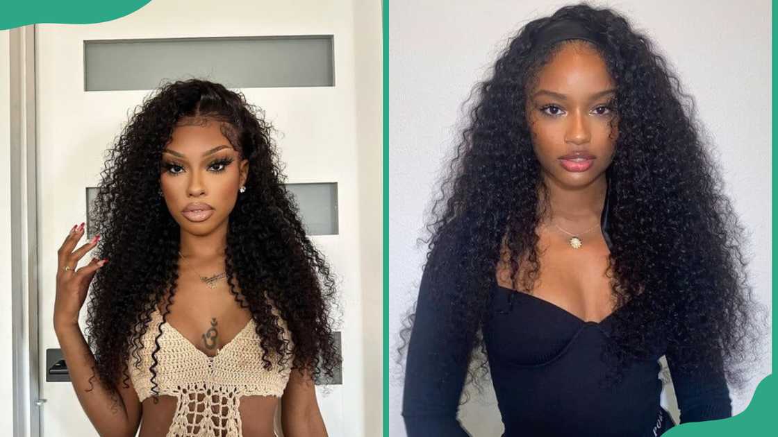 Long loose open curls hairstyle Long loose open curls hairstyle