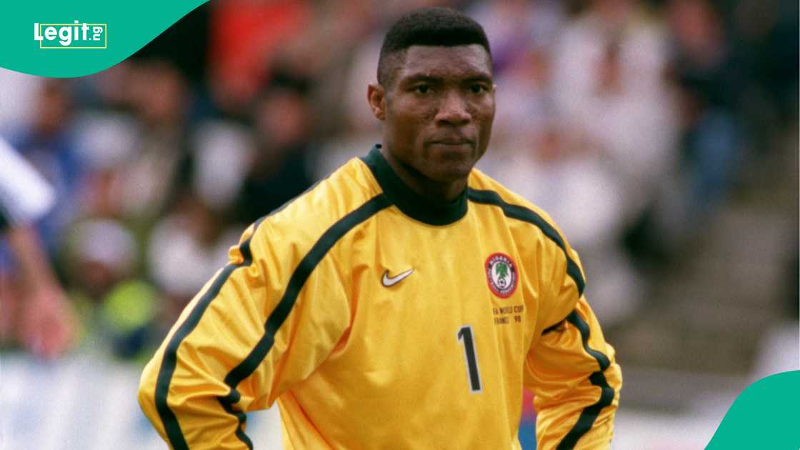 Peter Rufai, Super Eagles, Nigeria, 1998 FIFA World Cup, France. Peter Rufai, Super Eagles, Nigeria, 1998 FIFA World Cup, France.