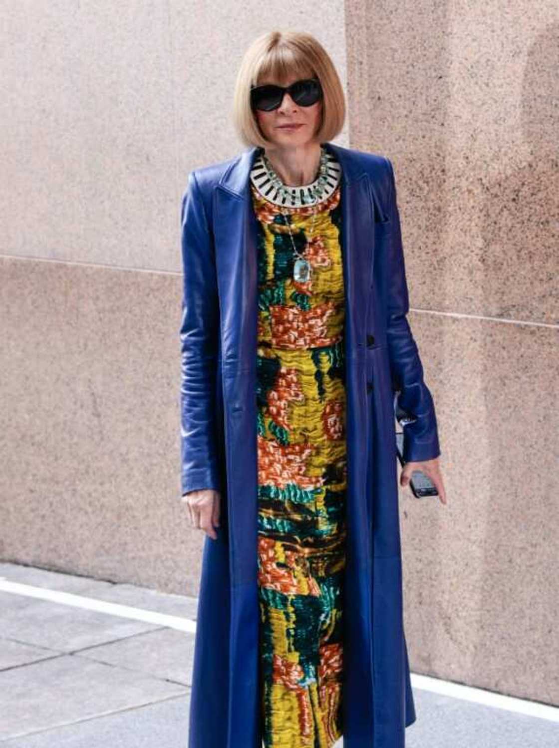 Vogue Editor-in-Chief Anna Wintour attends the Tiffany & Co ribbon-cutting ceremony for Tiffany's flagship store in New York, April 26, 2023 Vogue Editor-in-Chief Anna Wintour attends the Tiffany & Co ribbon-cutting ceremony for Tiffany's flagship store in New York, April 26, 2023