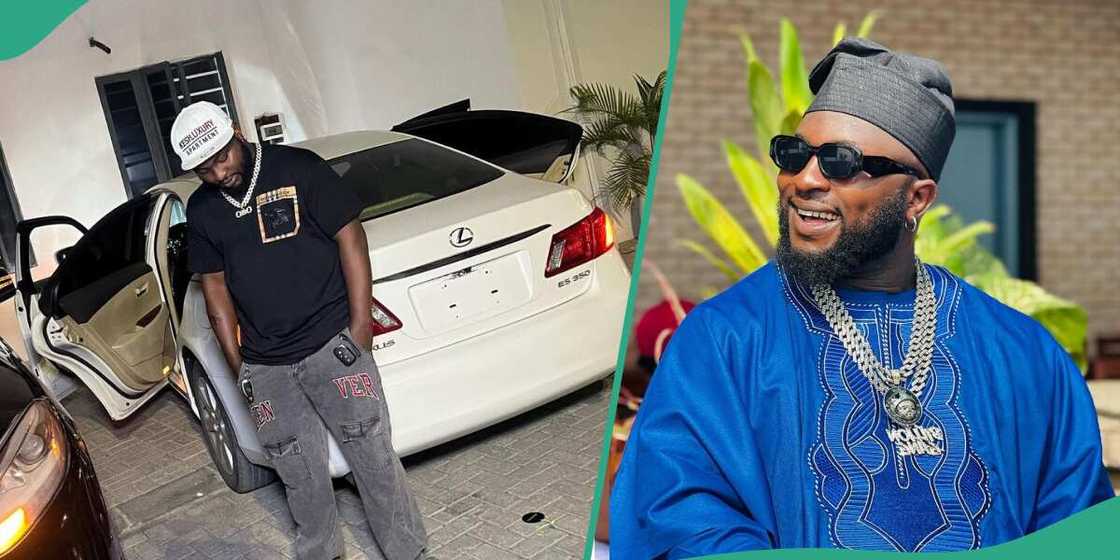 Davido's lookalike Twin OBO buys 'Maybach'. Davido's lookalike Twin OBO buys 'Maybach'.