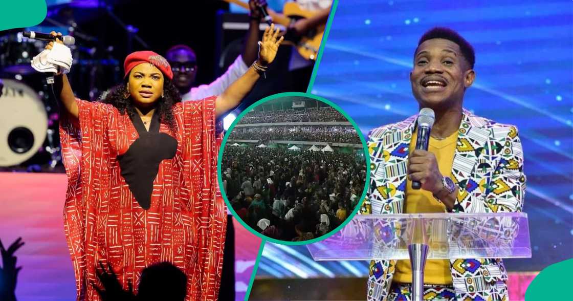 Mercy Chinwo attends NSPPD Lagos conference. Mercy Chinwo attends NSPPD Lagos conference.