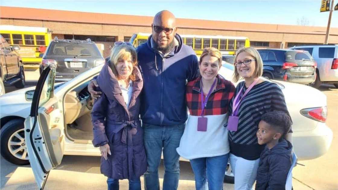 Zion's teacher did not like that he was going to stop coming to school because his family could not afford transport. Photo source: Fox4News Zion's teacher did not like that he was going to stop coming to school because his family could not afford transport. Photo source: Fox4News
