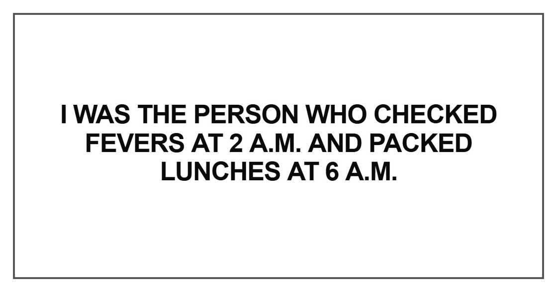 I was the person who checked I was the person who checked