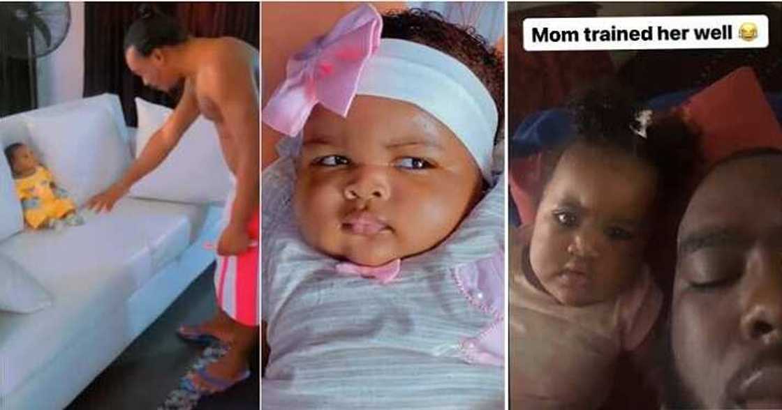 Babies go viral after exhibiting rare acts at home Babies go viral after exhibiting rare acts at home