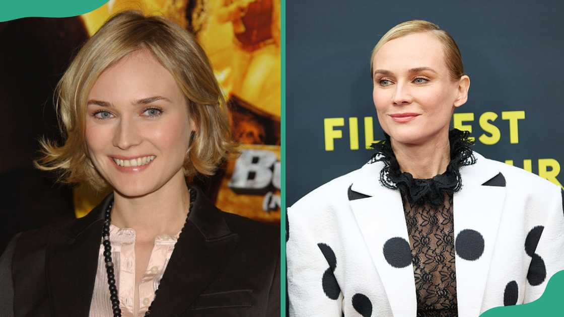 Diane Kruger then and now.