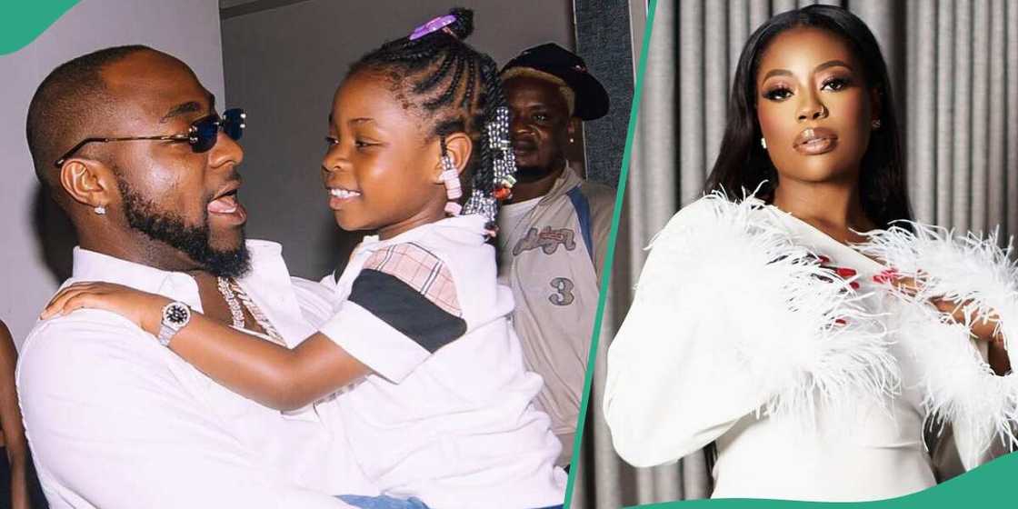 Lady speaks about Davido and Sophia Momodu's court case.