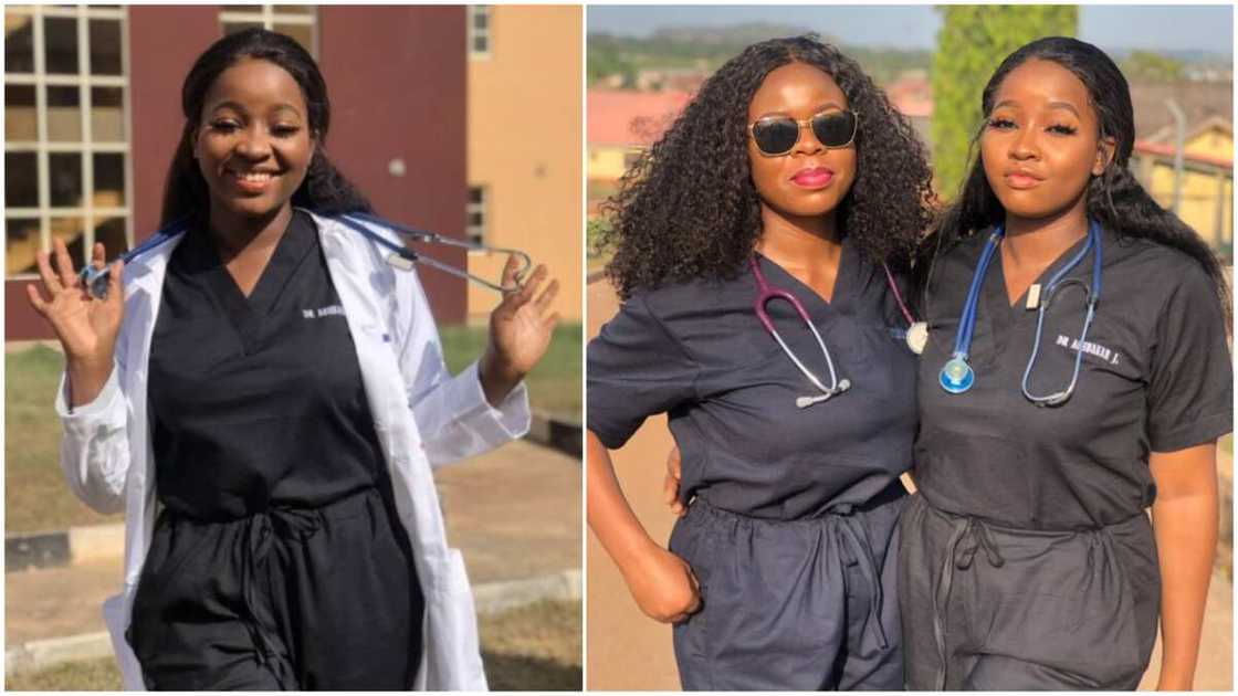 Nigerian lady and her roomie become doctors same, says they both slept peacefully