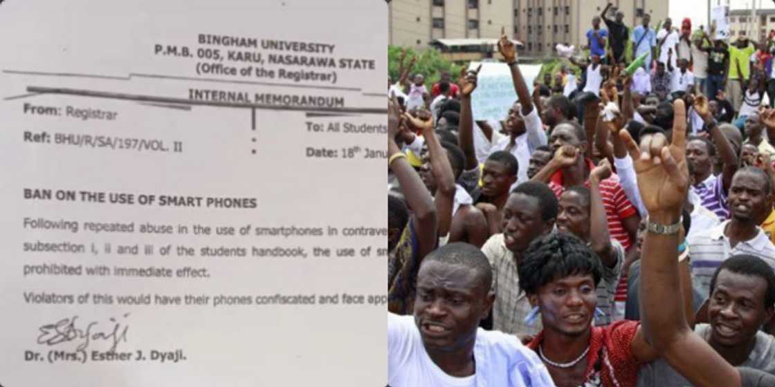 “Glorified Secondary School”: Reactions as Nasarawa Varsity Bans Smart Phones on Campus “Glorified Secondary School”: Reactions as Nasarawa Varsity Bans Smart Phones on Campus