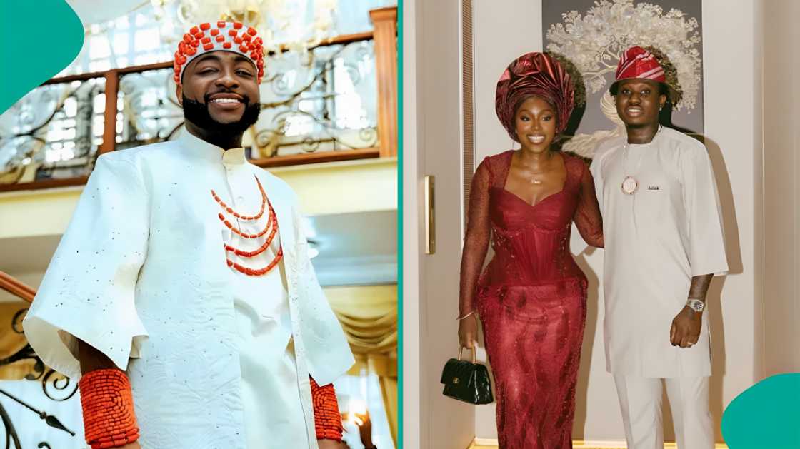Davido joins Zlatan to appeal to his wife at wedding in viral clip