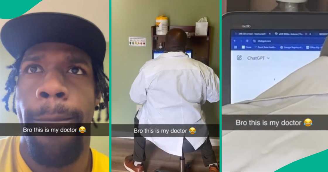 Man cries out after finding his doctor using ChatGPT while attending to him Man cries out after finding his doctor using ChatGPT while attending to him