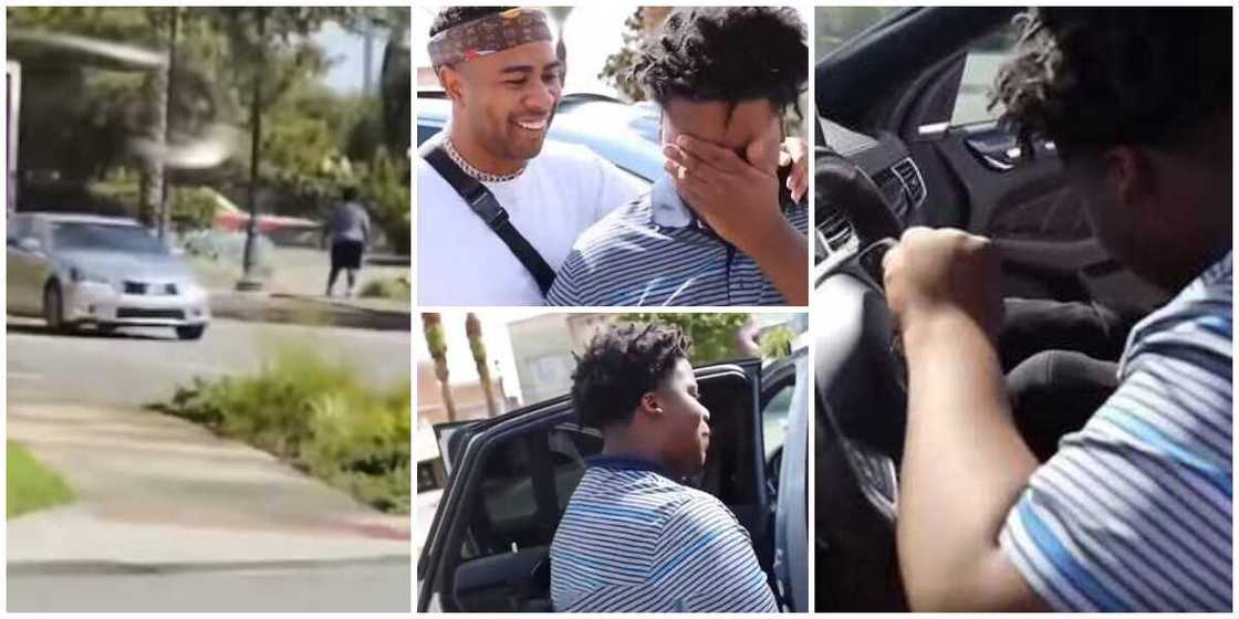 Reactions as kind boss fires camera man for showing up to work late and gifts him new car Reactions as kind boss fires camera man for showing up to work late and gifts him new car