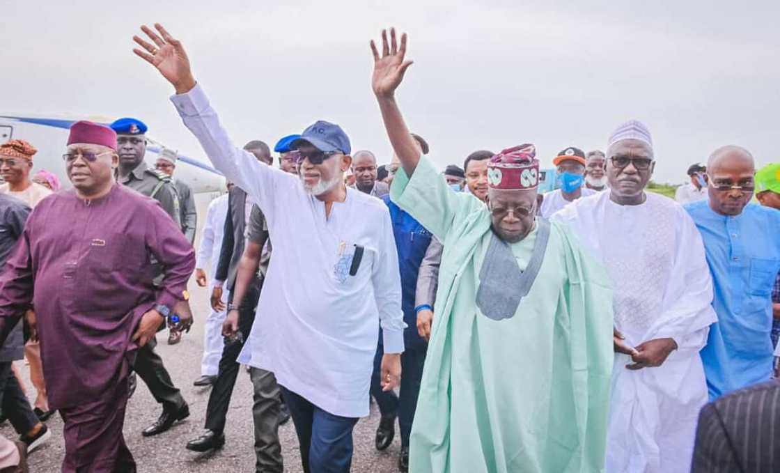 Akeredolu, Tinubu