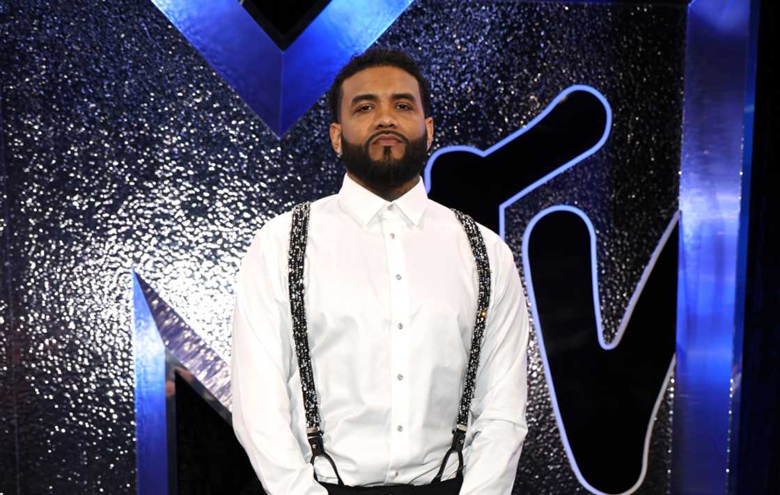 Joyner Lucas attends the MTV Video Music Awards at UBS Arena in Elmont, New York Joyner Lucas attends the MTV Video Music Awards at UBS Arena in Elmont, New York
