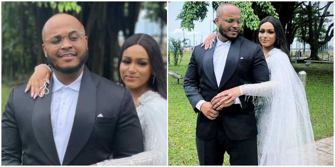 Davido's cousin Sina Rambo quietly ties the knot in private ceremony. Davido's cousin Sina Rambo quietly ties the knot in private ceremony.
