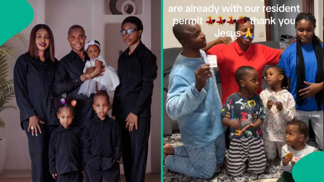 Family of 6 gets residency permit in Spain. Family of 6 gets residency permit in Spain.