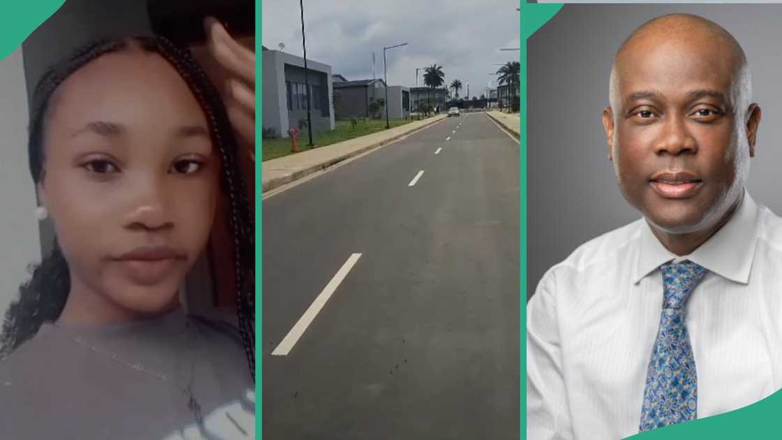 Lady praises Wigwe University. Lady praises Wigwe University.