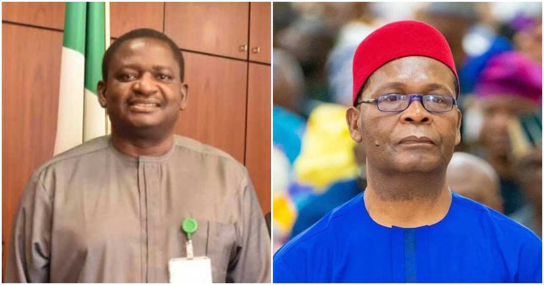 Joe Igbokwe & Femi Adesina Joe Igbokwe & Femi Adesina