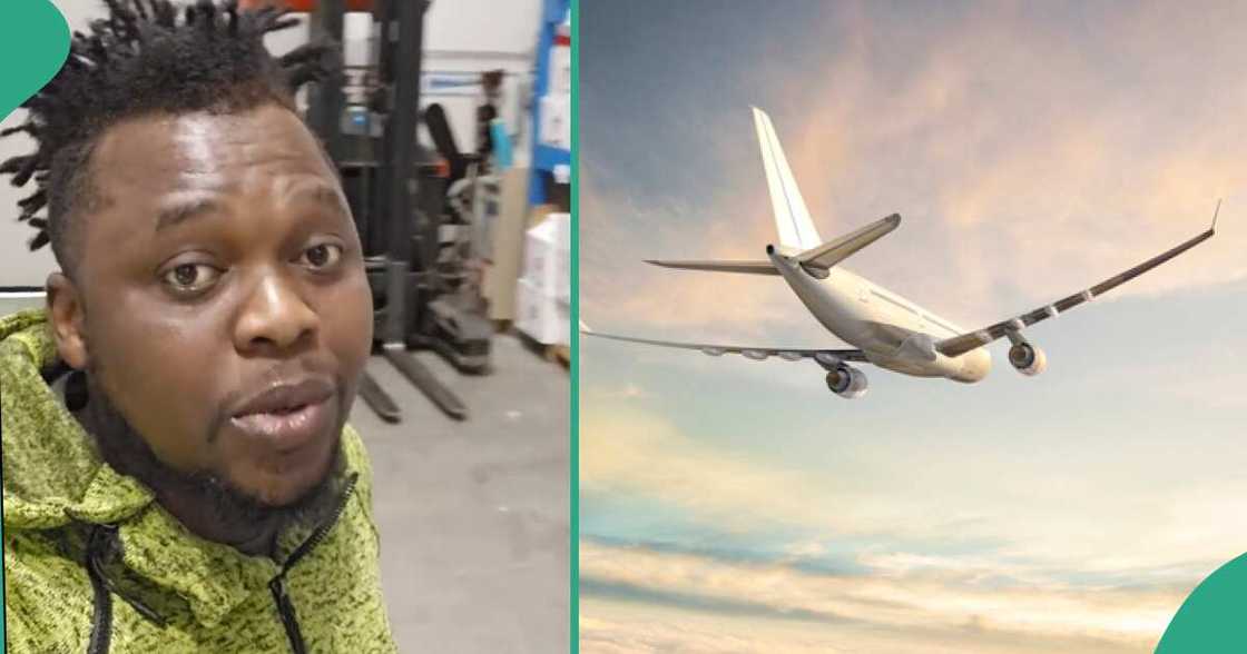 Man living abroad shows skill he has learned. Man living abroad shows skill he has learned.