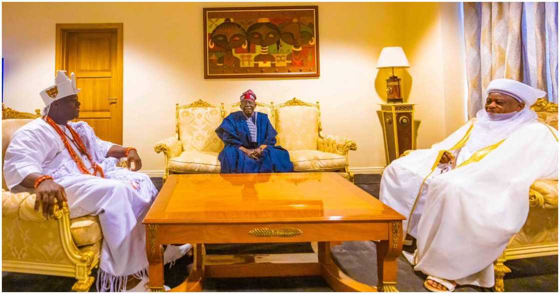 Bola Tinubu, Ooni of Ife, Sultan of Sokoto Bola Tinubu, Ooni of Ife, Sultan of Sokoto