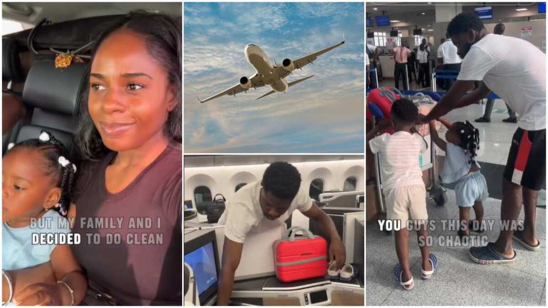 Holiday in the UK/Lady and kids on flight. Holiday in the UK/Lady and kids on flight.