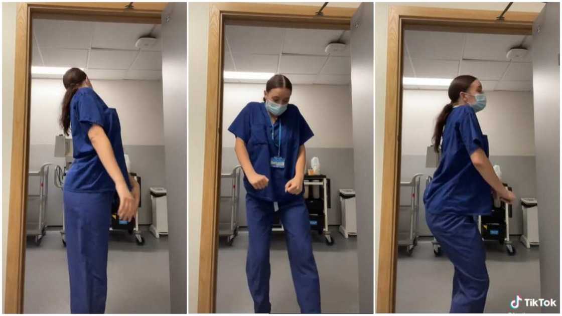 Working as a nurse/having fun during shift. Working as a nurse/having fun during shift.