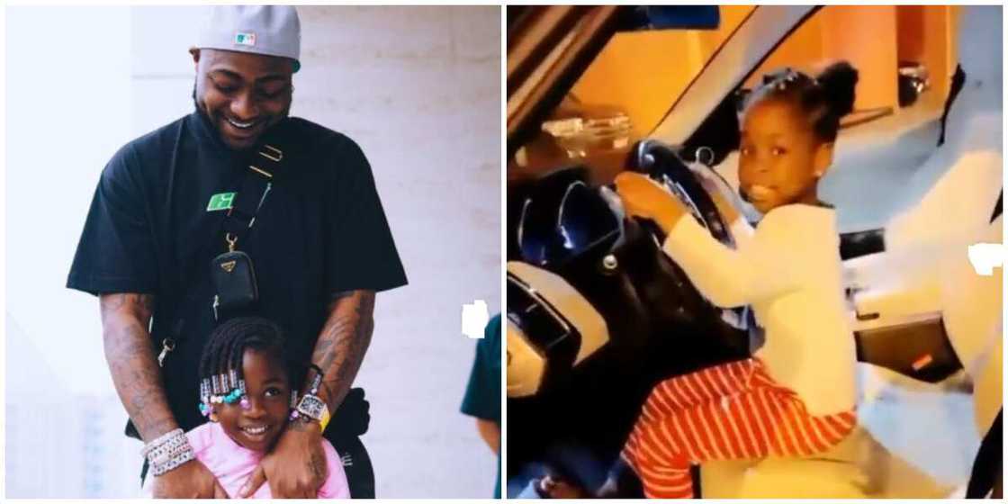 The OBO way: Davido gets Range Rover for his first child Imade as early birthday present The OBO way: Davido gets Range Rover for his first child Imade as early birthday present