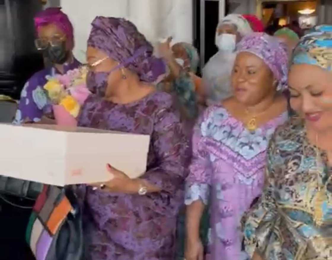 Dalilin da yasa muka yi bikin zagayowar ranar haihuwar Aisha Buhari a Dubai, Matan Gwamnoni Dalilin da yasa muka yi bikin zagayowar ranar haihuwar Aisha Buhari a Dubai, Matan Gwamnoni