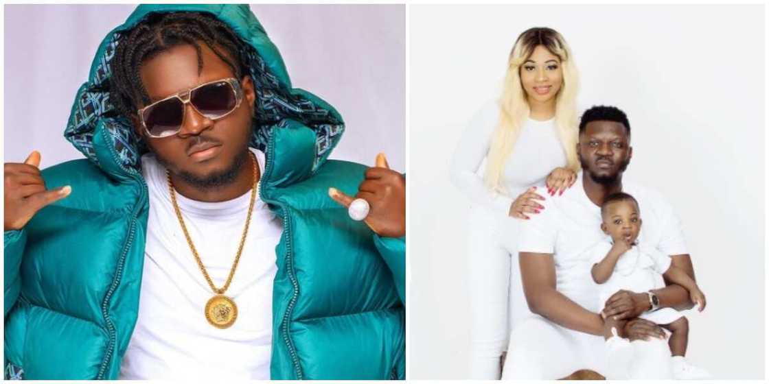 Nigerian Rapper Base One Marks Son's First Birthday with Beautiful Family Photos Nigerian Rapper Base One Marks Son's First Birthday with Beautiful Family Photos