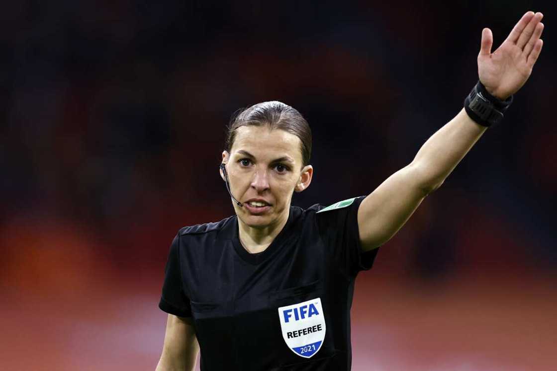 Stephanie Frappart. Stephanie Frappart.