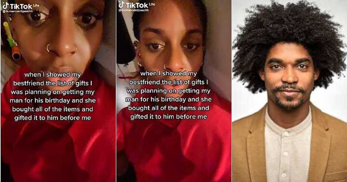 Lady calls out best friend over birthday gift for boyfriend Lady calls out best friend over birthday gift for boyfriend