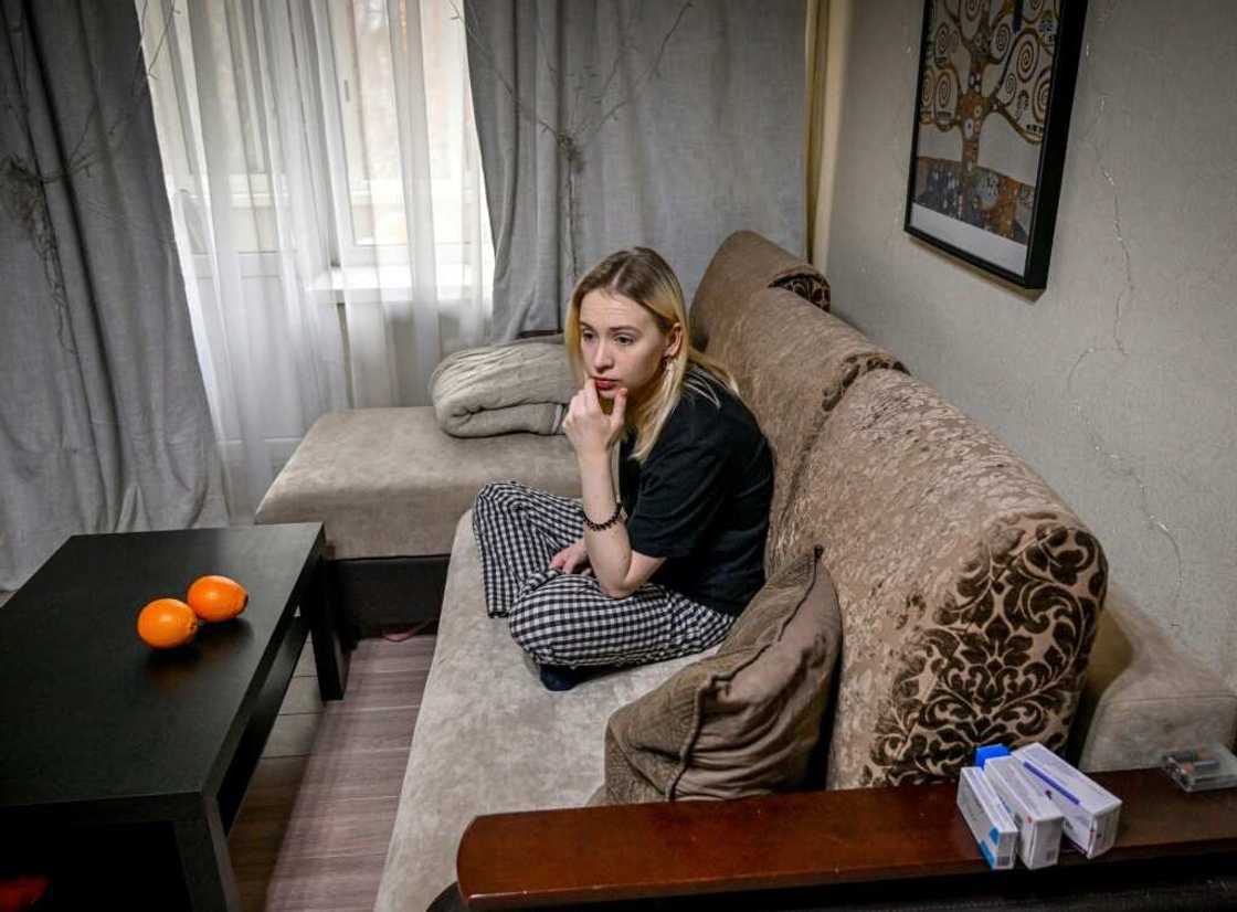 Student Vasilina Kotova says she did not leave her home for two months after President Vladimir Putin announced in February that Russian forces were entering Ukraine Student Vasilina Kotova says she did not leave her home for two months after President Vladimir Putin announced in February that Russian forces were entering Ukraine